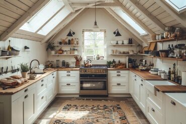 Aménager une cuisine sous les combles : optimisez et personnalisez votre espace