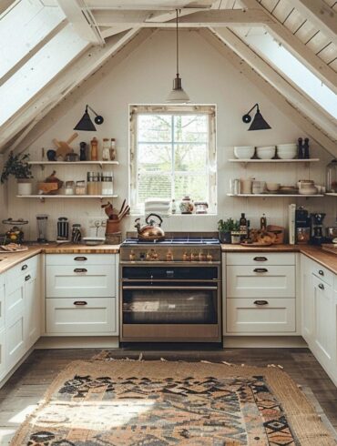 Aménager une cuisine sous les combles : optimisez et personnalisez votre espace