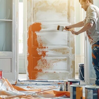 Comment peindre une porte intérieure de manière efficace et esthétique