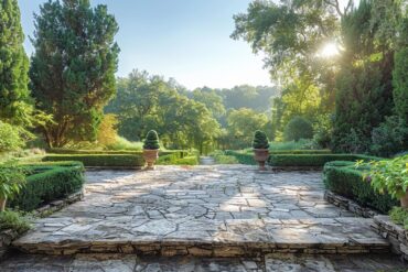 La terrasse en pierre : élégance et durabilité à votre portée